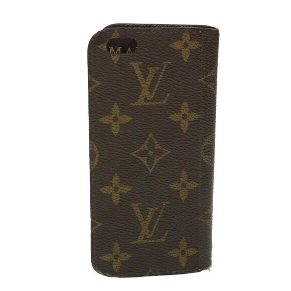 LOUIS VUITTON Monogram iPhone 6 Cover iPhone Case M61423 LV Auth 51318 - Picture 2 of 15